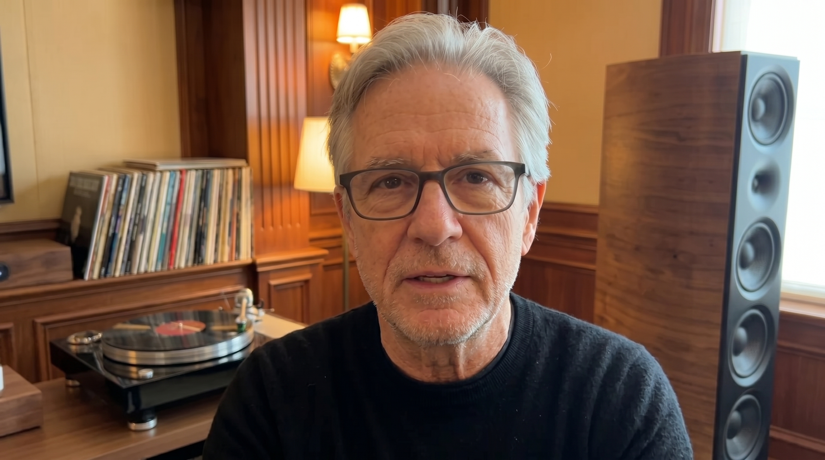 The author in his listening room